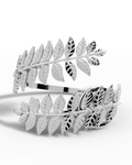 Leaves Arm Cuff - Silver - Dexcom G7